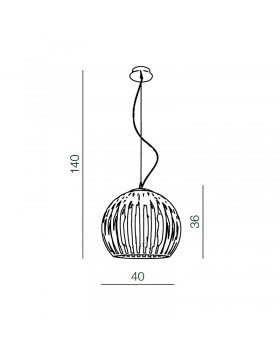 Подвесная люстра Azzardo Arcada L AZ0478-foto2