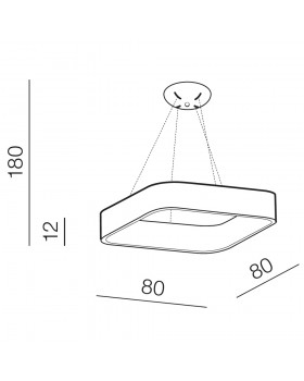 Подвесная люстра Azzardo Solvent S Pendant 80 AZ3985-foto2