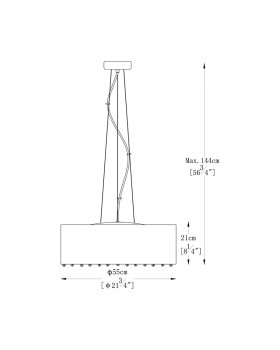 Подвесная люстра Zumaline BLINK P0173-07W-F4B3-foto3