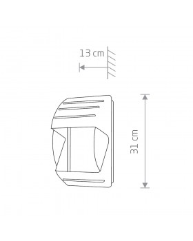 Уличный настенный светильник Nowodvorski Mistral 4390-foto2