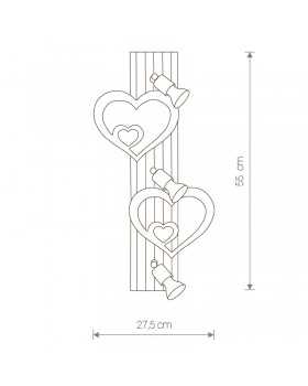 Спот Nowodvorski Heart 9063-foto2
