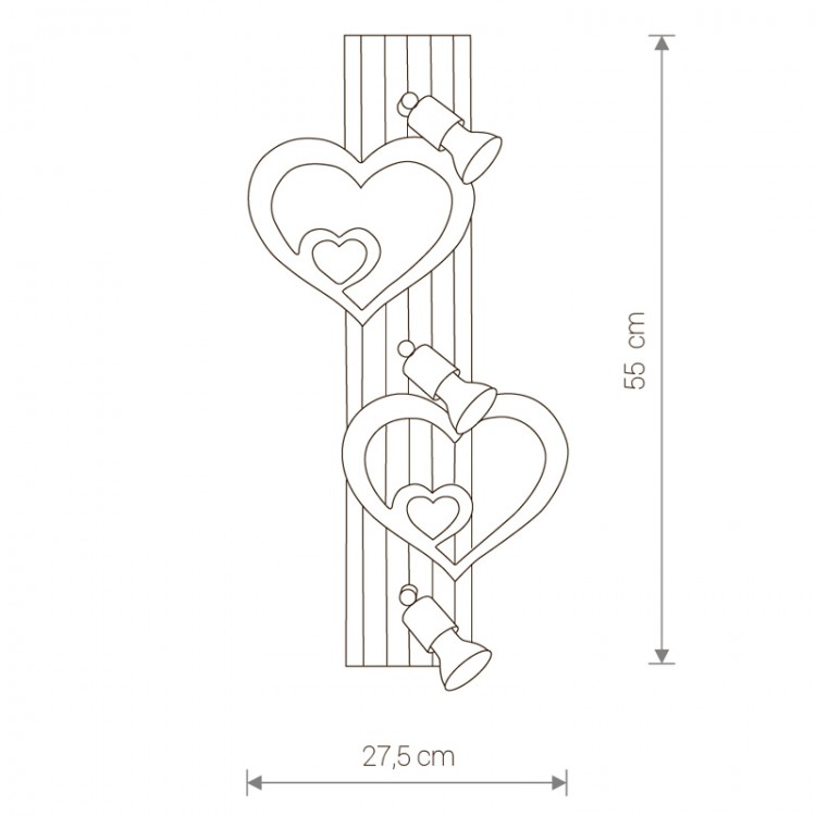 Спот Nowodvorski Heart 9063