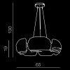 Подвесная люстра Azzardo Rondo AZ0115