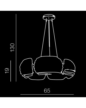 Подвесная люстра Azzardo Rondo AZ0115-foto2