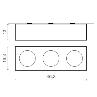 Накладной светильник Azzardo Paulo 3 12V AZ1262-foto2