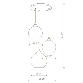 Потолочная люстра Nowodvorski Globe 9307-foto2