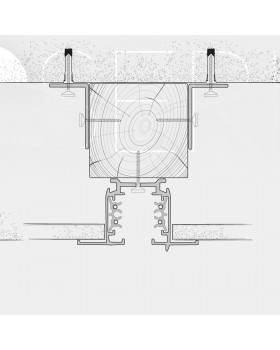 Шинопровод под гипс Azzardo Track 3 Line 3 метра AZ4294-foto2