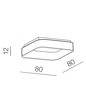 Потолочная люстра Azzardo Solvent S Top 80 AZ4008-foto2