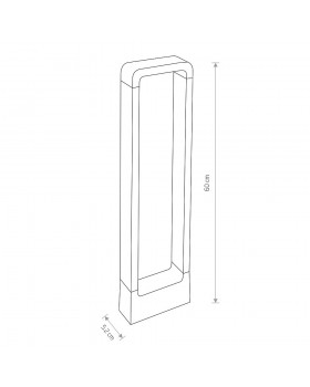 Уличный светодиодный светильник Nowodvorski Thika Led 9118-foto2