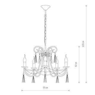 Подвесная люстра Nowodvorski Twist 2766-foto2