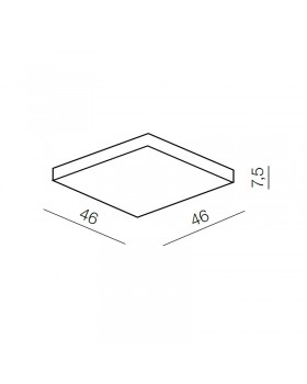 Накладной светильник Azzardo Piso 46 AZ0569-foto3