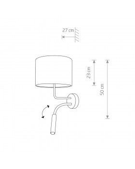 Бра Nowodvorski Hotel Plus 9073-foto2