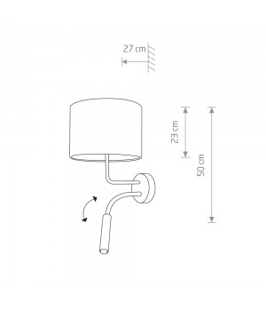 Бра Nowodvorski Hotel Plus 9071-foto7