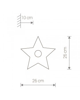Настенный светильник Nowodvorski Toy-Star 9376-foto2