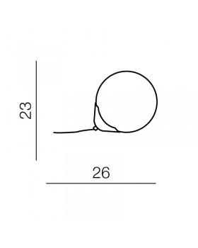 Настольная лампа Azzardo Aris 1 AZ2054-foto2
