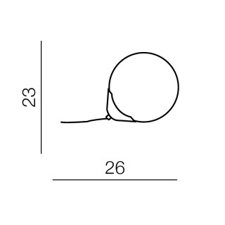 Настольная лампа Azzardo Aris 1 AZ2054-foto2