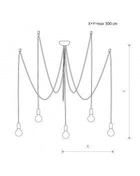 Подвесной светильник Nowodvorski Spider 9744-foto2