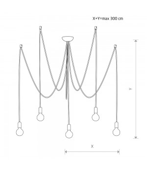 Подвесной светильник Nowodvorski Spider 9744-foto2