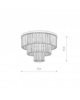 Потолочная люстра Nowodvorski Cristal M 7628-foto3