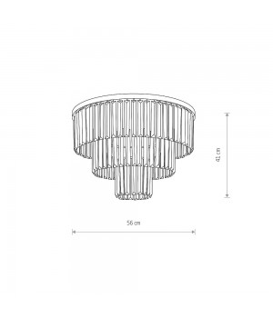 Потолочная люстра Nowodvorski Cristal M 7628-foto3
