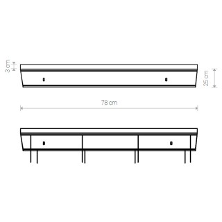 Основание для светильника Nowodvorski Cameleon Canopy C 780 8557-foto2