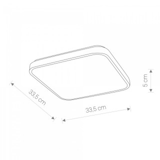 Потолочный cветильник Nowodvorski Agnes Square Led 8108-foto2