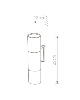 Уличный настенный светильник Nowodvorski Negro 4426-foto2