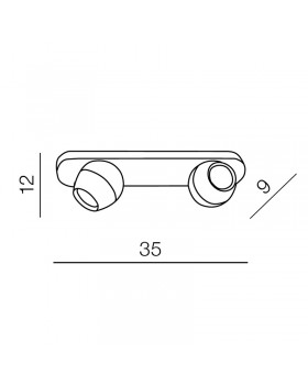 Спот Azzardo Pera 2 AZ1248-foto2