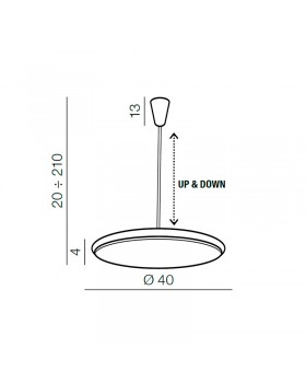 Подвесной светильник Azzardo Saturnia AZ2753-foto3