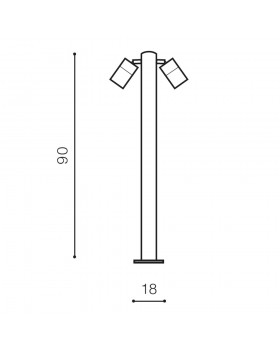 Уличный светильник Azzardo Rolf AZ4459-foto2