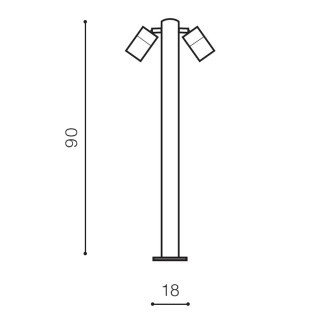 Уличный светильник Azzardo Rolf AZ4458-foto2