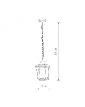 Уличный подвесной светильник Nowodvorski Amur 4693-foto2