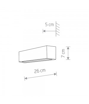 Настенный светильник Nowodvorski Straight Wall XS 7601 7601-foto2