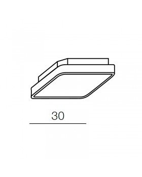 Накладной светильник Azzardo Quadro A AZ0202-foto2