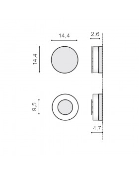 Настенный светильник Azzardo Enok Round AZ4460-foto4