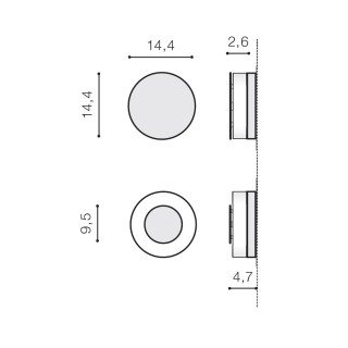 Настенный светильник Azzardo Enok Round AZ4460-foto4