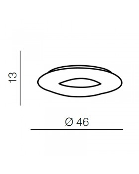 Потолочный светильник Azzardo Donut Top 46 CCT AZ2668-foto3