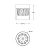 Потолочный светильник Zumaline GEM C0389-01A-L7AC