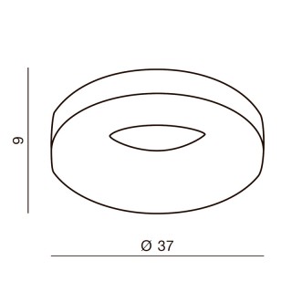 Накладной светильник Azzardo Ring LED AZ2947-foto2