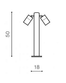 Уличный светильник Azzardo Rolf AZ4457-foto2
