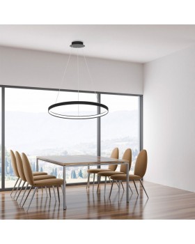 Подвесная люстра Zumaline CIRCLE LA0721/1-BK-foto5