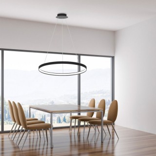 Подвесная люстра Zumaline CIRCLE LA0721/1-BK-foto5