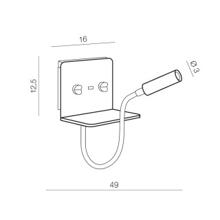 Настенный светильник Azzardo Vera AZ3201-foto3