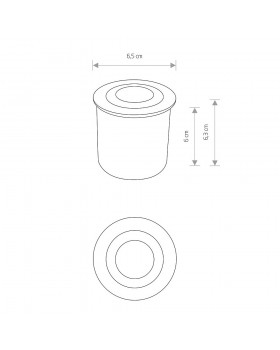 Встраиваемый светильник Nowodvorski Circlet Led 8163-foto4