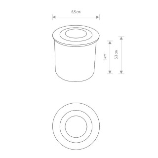 Встраиваемый светильник Nowodvorski Circlet Led 8163-foto4