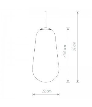 Плафон Nowodvorski Cameleon Pear L 8532-foto3