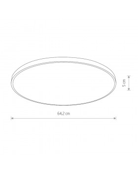 Потолочный cветильник Nowodvorski Agnes Round Led 8188-foto2