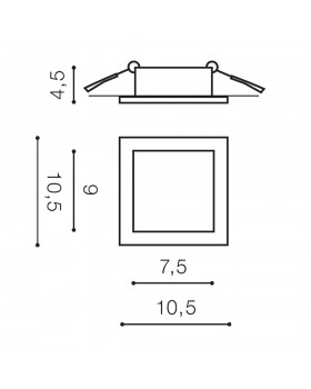 Встраиваемый светильник Azzardo Minorka AZ4142-foto3