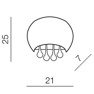 Настенный светильник Azzardo Burn wall AZ0911-foto2