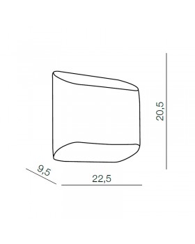 Настенный светильник Azzardo Pancake AZ0136-foto2